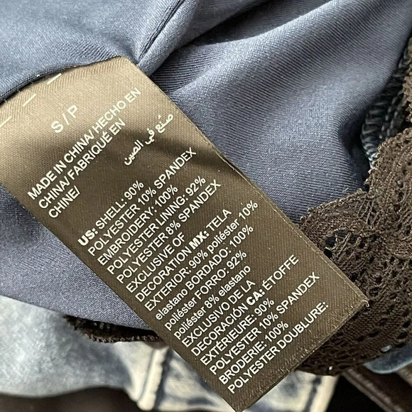 White House Black Market Velvet Burnout Embroidered Shift Dress Event - Picture 6 of 8